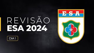 Revisão ESA 2024  Matemática Português Geografia História e Inglês  ProMilitares [upl. by Greerson921]