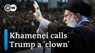 Irans Ayatollah Khamenei blasts US in rare Friday sermon  DW News [upl. by Aikenahs]