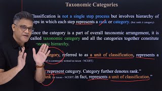 The living world Part  3 Taxonomic category Rank and Taxon [upl. by Edveh]