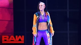 Bayley makes her official Raw debut Raw Aug 22 2016 [upl. by Cohen]