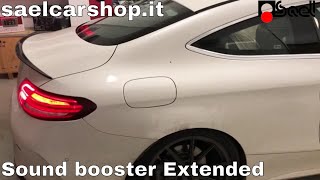 Mercedes C W205  Kufatec sound booster Extended [upl. by Adnimra484]