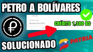 CÓMO CAMBIAR PETRO A BOLÍVARES FÁCIL  CONSEJOS Y TIPS IMPORTANTES  TUTORIAL FEBRERO 2024 [upl. by Eilyw679]