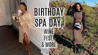 BIRTHDAY SPA DAY WINE FEST amp MORE [upl. by Mcclary650]