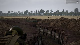 ARMA III Milsim  Solo Trench Raid [upl. by Andeee166]