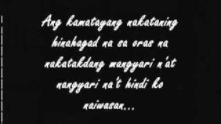 Tunog Ng Muntinlupa  Hanggang Dito Na Lang with Lyrics [upl. by Conover]