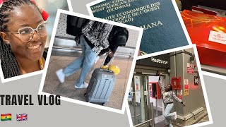 A new Adventure Travel with me to UK 🇬🇧 from Ghana 🇬🇭  Japa  Relocation Vlog Ella JEEN [upl. by Kifar]