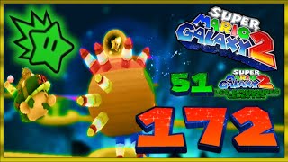 Super Mario Galaxy 2  RE  ATELIER MABOULE  ETOILE VERTE N°1  172 [upl. by Ecirahc]