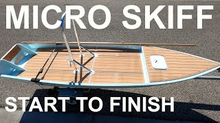 My Entire Micro Skiff Build  Building the Bateau SK14 Skiff [upl. by Ellatsirhc570]