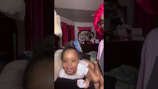 WATCH ME DO MY TODDLER’S LASHES girlmom funny mommydaughter [upl. by Haim]