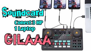 Soundcard Maonocaster AM200 Review dan Panduan penggunaan [upl. by Settle]