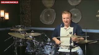 Pat Petrillo DRUM GROOVE ENHANCEMENTS WITH FLAMS  patpetrillo drummerworld [upl. by Corneille298]