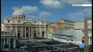 19032013 Santa Misa de inicio de pontificado del Papa Francisco [upl. by Attenov]