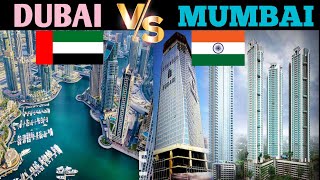 MUMBAI VS DUBAI CITY Comparison Dubai vs Mumbai City Comparison 2023 Deepak Wala Gyan [upl. by Eerb]