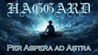 Per Aspera as Astra by Haggard  with lyrics  images generated by an AI [upl. by Nahsab]