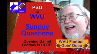 Sunday Questions for Penn State at West Virginia Trying to Guess the Game Keys Before Its a Lock [upl. by Llenwad]