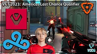 Sentinels vs C9 Epic Match  Americas Last Chance Qualifier [upl. by Jer]