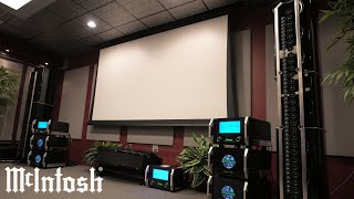 McIntosh Factory 964 Dolby Atmos Home Theater Tour [upl. by Adnilahs175]