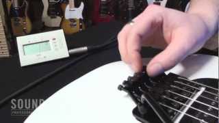 Soundland Tutorials  Wie stimmt man eine EGitarre mit Floyd Rose Tremolo [upl. by Dara]