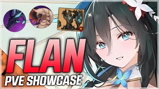 AS FLAN PVE SHOWCASE WYVERN 13 AUTO VERA NIGHTMARE amp EARTH EXPEDITION  Epic Seven [upl. by Laurice]