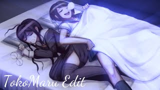 Tell me Tell me  TokoMaru Toko Fukawa x Komaru Naegi  MemeEdit  Danganronpa 3UDG  Lazy [upl. by Dwan]