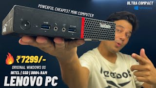 Lenovo ThinkCentre Mini PC Unboxing and Review  Best Mini PC [upl. by Moriarty]