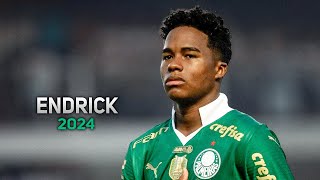 Endrick 2024 ● Palmeiras ► Crazy Skills amp Goals  HD [upl. by Flessel]