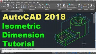 AutoCAD Isometric Dimensions [upl. by Ralph]