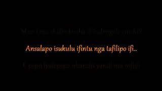 Muzo AKA Alphonso  Mwamutanine Kumo na Menshi  Scrolling Lyrics [upl. by Dahcir416]