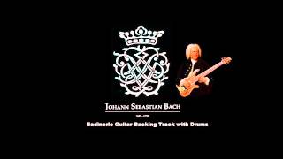 J S Bach Badinerie Guitar Backing Track by Azur [upl. by Brandea292]