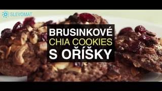 Vaříme se superpotravinami Cookies s chia semínky brusinkami a oříšky [upl. by Eisnil]