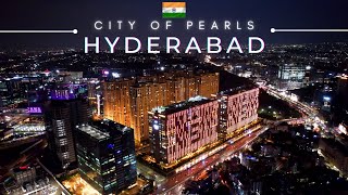 Hyderabad city 4k drone view  City of Pearls  Explore Hyderabad Explore The World [upl. by Reh]