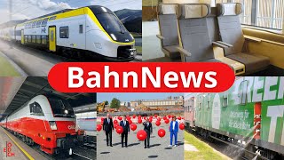 Völlig neues Innendesign für ICEs 130 neue Dostos für BW FlixTrain nach Basel uvm  BahnNews Mai [upl. by Assirrem]