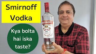 Smirnoff Vodka Review  Smirnoff Vodka tasting  Vodka Review [upl. by Llennehc]