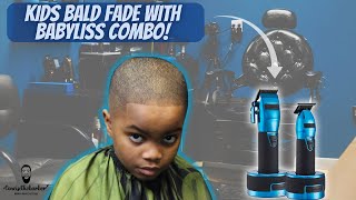 BEGINNERS GUIDE  KIDS BALD FADE WITH BABYLISS COMBO  HAIRCUT TUTORIAL [upl. by Asilla97]