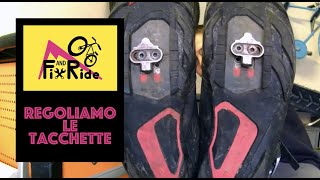 Regolazione Tacchette MTB [upl. by Gnohc776]