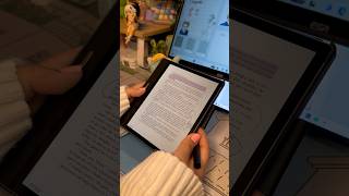 🖍annotating on my color ereader  bigme b751c update ereader booktube kindle [upl. by Enilehcim]