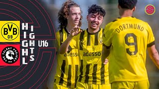 HIGHLIGHTS Borussia Dortmund vs The Talentprojekt U16 MIC Football 2023 [upl. by Prissie]