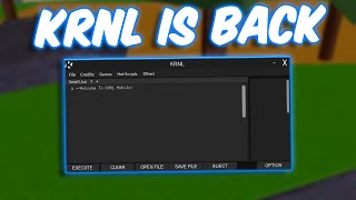 NEW Roblox quotRedeemerquot Krnl Executor For Pc  No Emulator 2024 [upl. by Atnahsal]