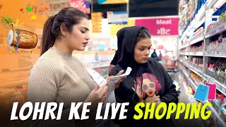 LOHRI KE LIYE SHOPPING  Family Fitness [upl. by Ollayos]