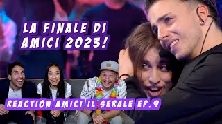 Chi secondo noi avrebbe dovuto vincere amici 2023  Reaction Amici Serale Ep9 [upl. by Fayola]