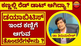 ಡಯಾಬಿಟಿಸ್ನಿಂದ ಕಣ್ಣಿಗೆ ಆಗುವ ತೊಂದರೆಗಳೇನು  Diabetic Eye Problems Diabetic Retinopathy  Namma Doctor [upl. by Aslehc406]