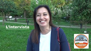 quotCON FOSSALTAquot ANNAMARIA AMBROSIO SINDACO LINTERVISTA [upl. by Anneehs]