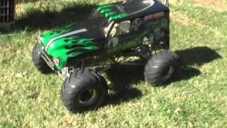 14 Scale Grave Digger Part 19 with Conley V8 [upl. by Northway]