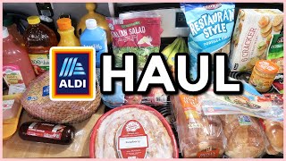 ALDI WEEKLY GROCERY HAUL  1Week Haul amp Meal Plan  DECEMBER 2023 [upl. by Ayanat]