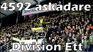 ÖVER 4K ÅSKÅDARE I EN DIVISION ETT MATCH MÄKTIGT [upl. by Maccarthy]