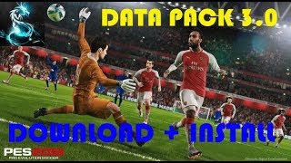 PES 2018 Data Pack 30 DLC 30 and Patch 104  DownloadInstall For PC PS and XBOX  HD [upl. by Kary]