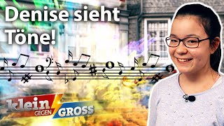 Sie hat ein absolutes Gehör und sieht Töne in Farben  Klein gegen Groß [upl. by Crist]