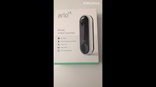 How to setup Arlo Essential Wirefree Video Doorbell [upl. by Ellerrad719]