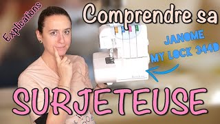 Comprendre sa surjeteuse 🤯 [upl. by Nimrak]