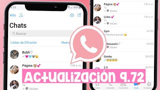 🧸Nueva ACTUALIZACION de WHATSAPP ESTILO IPHONE 🌈 ANTIBANEO 972 ✅ [upl. by Sidell]